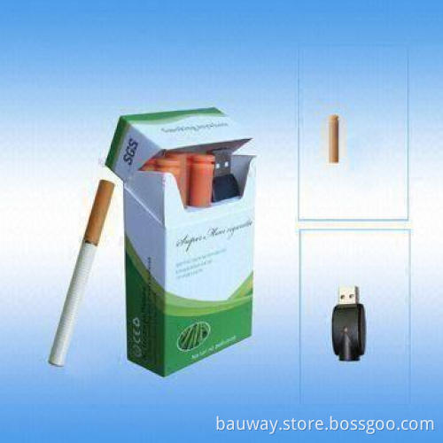 Electronic Cigarettes with 100mAh Battery Capacity, Various Flavors Available, Can Support 150 Puffs